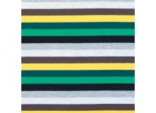 Jersey - Multicolor Lines Braun